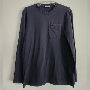 Brunello Cucinelli Monili Pocket-Trim Long-Sleeved T-Shirt Woman Size S Italy